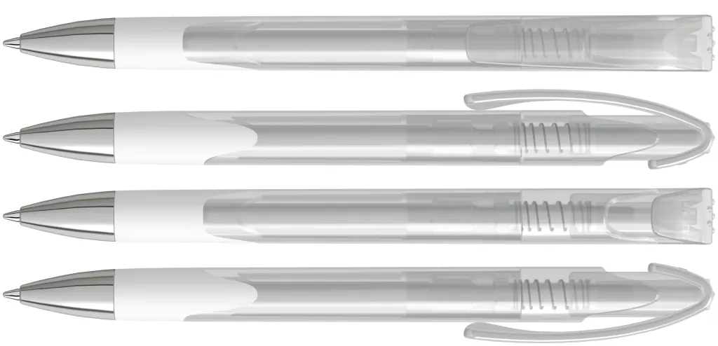 LOOK grip transparent SI Druckkugelschreiber