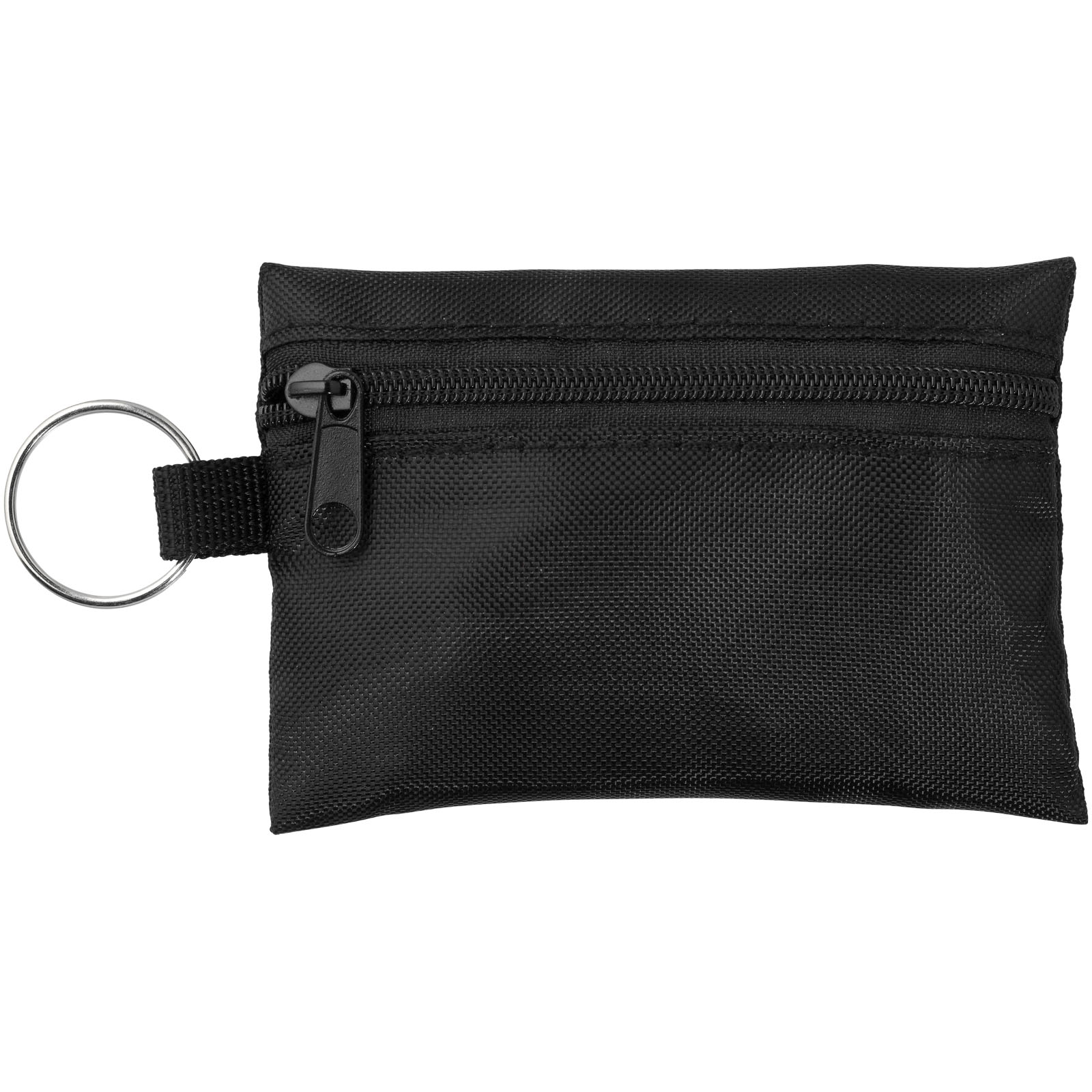 Valdemar 16-teilige Erste-Hilfe-Tasche mit Schlüsselanhänger schwarz