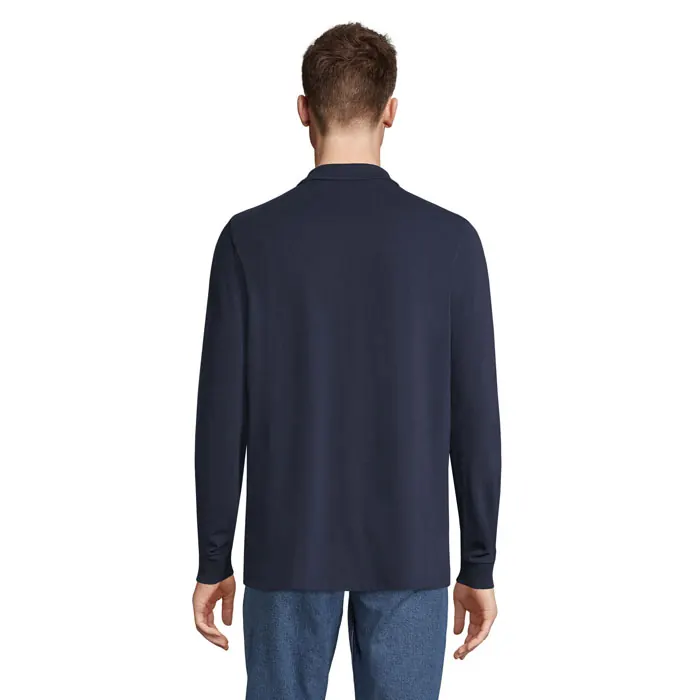 Unisex-Langarm-Poloshirt 200 Prime