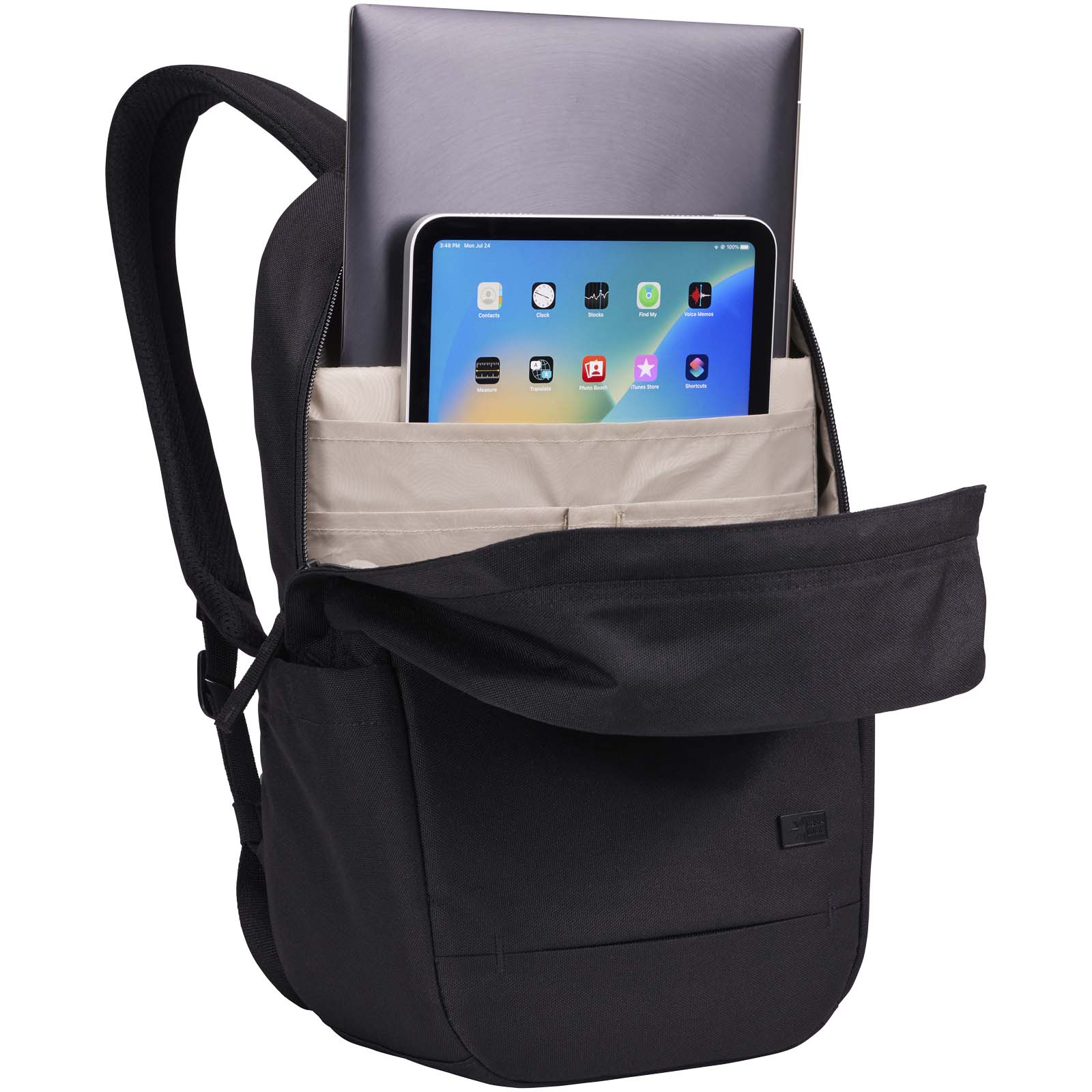 Case Logic Invigo 14" recycelter Laptop-Rucksack 14,5L schwarz