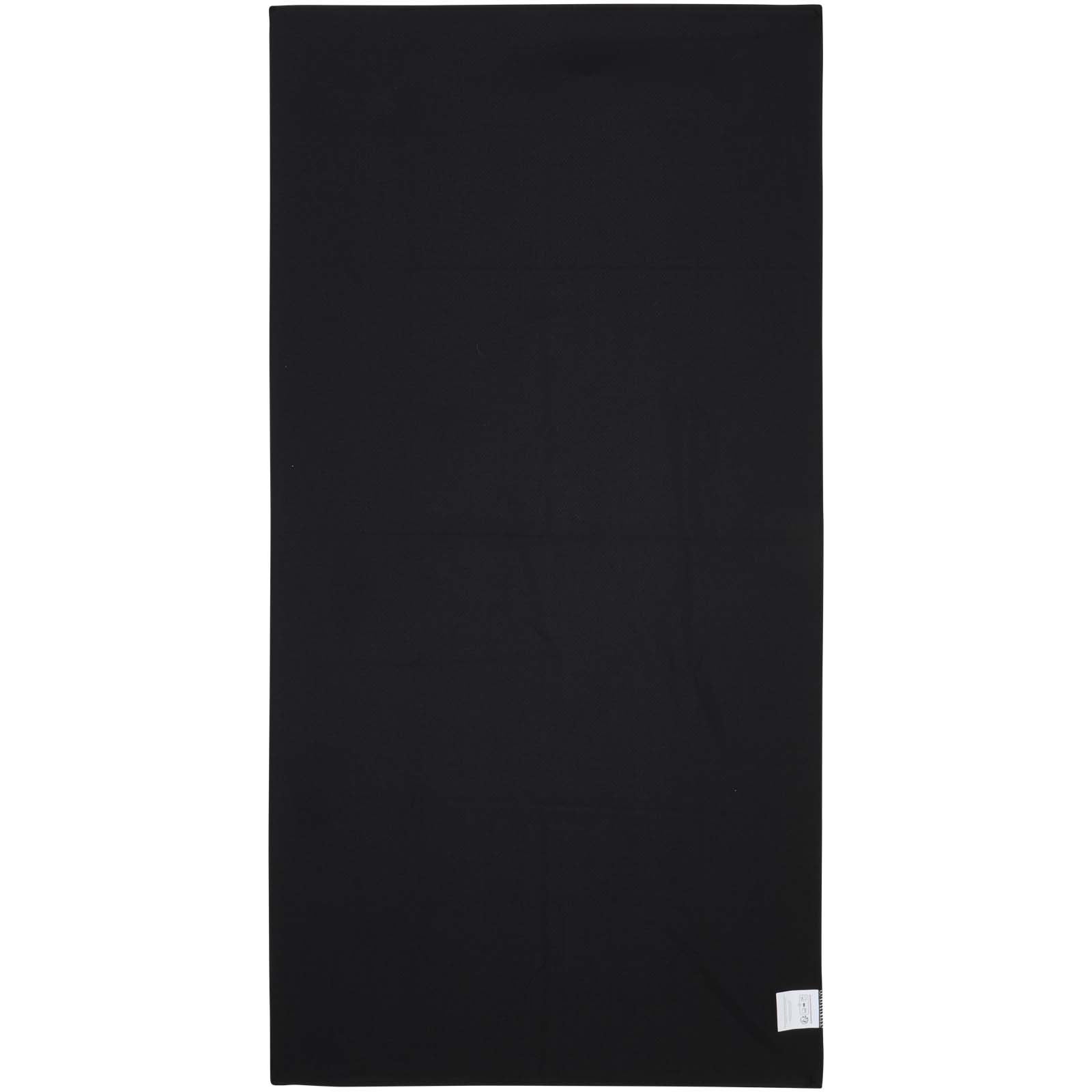 Althea Sporthandtuch 70 × 140 cm schwarz