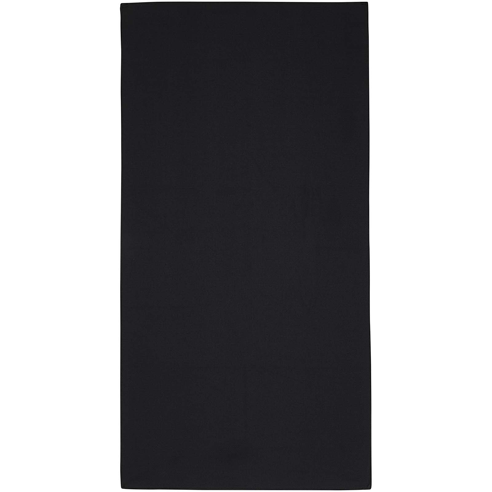 Althea Sporthandtuch 50 × 100 cm schwarz