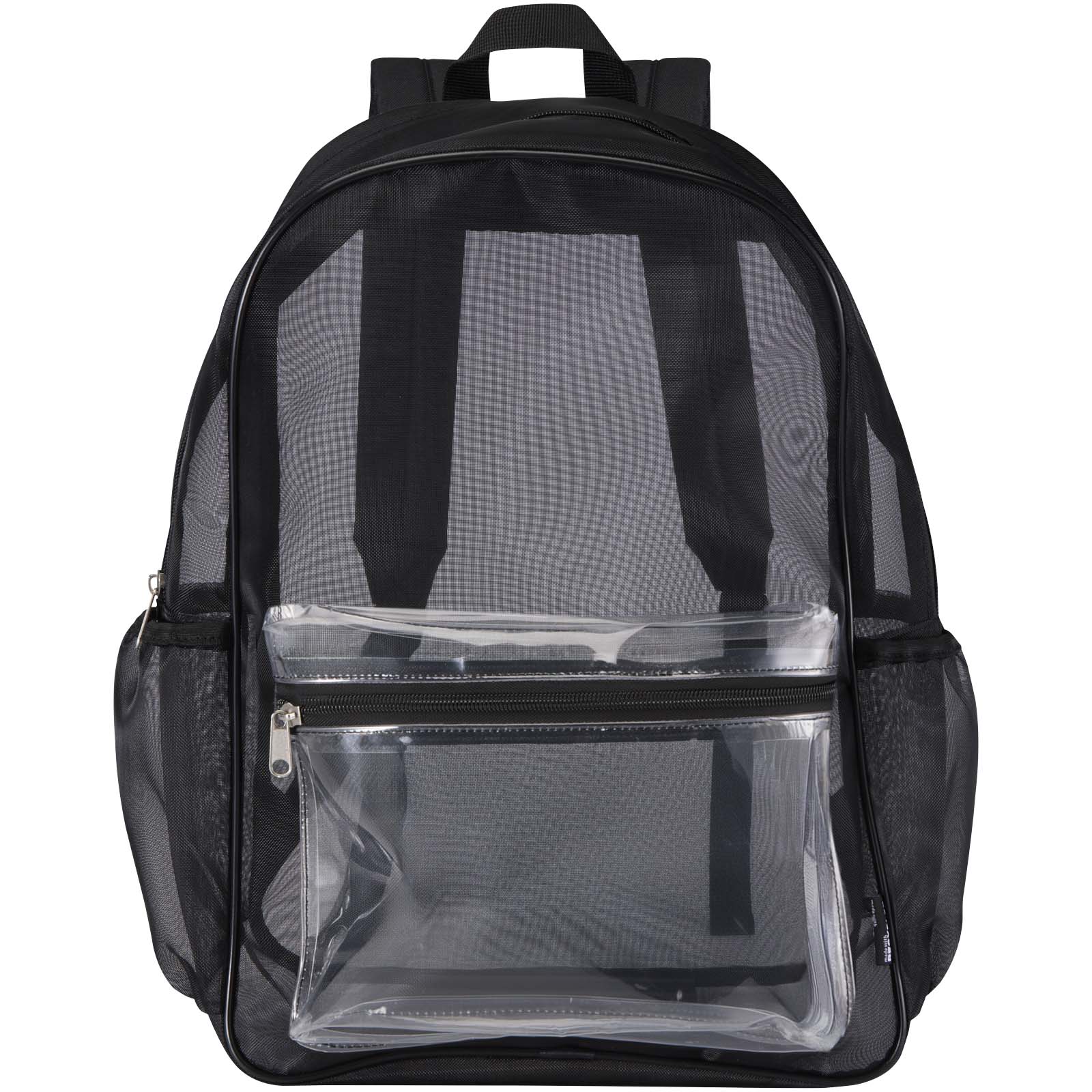 Mesh 18 L Rucksack aus Recyclingmaterial schwarz