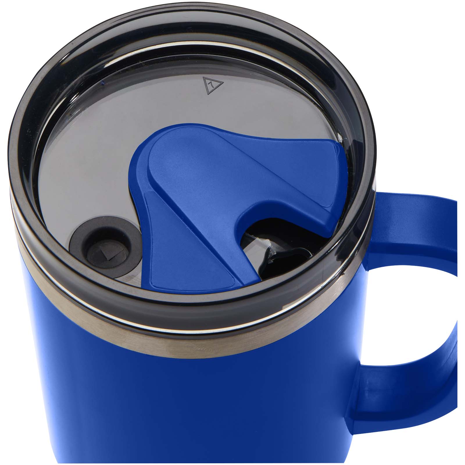 Melbourne 1200 ml RCS-zertifizierter Isolierbecher mit Strohhalm royalblau