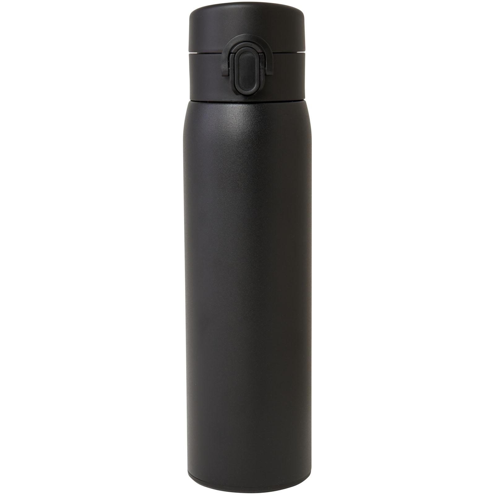 Sika 450 ml RCS-zertifizierte Isolierflasche aus recyceltem Edelstahl schwarz