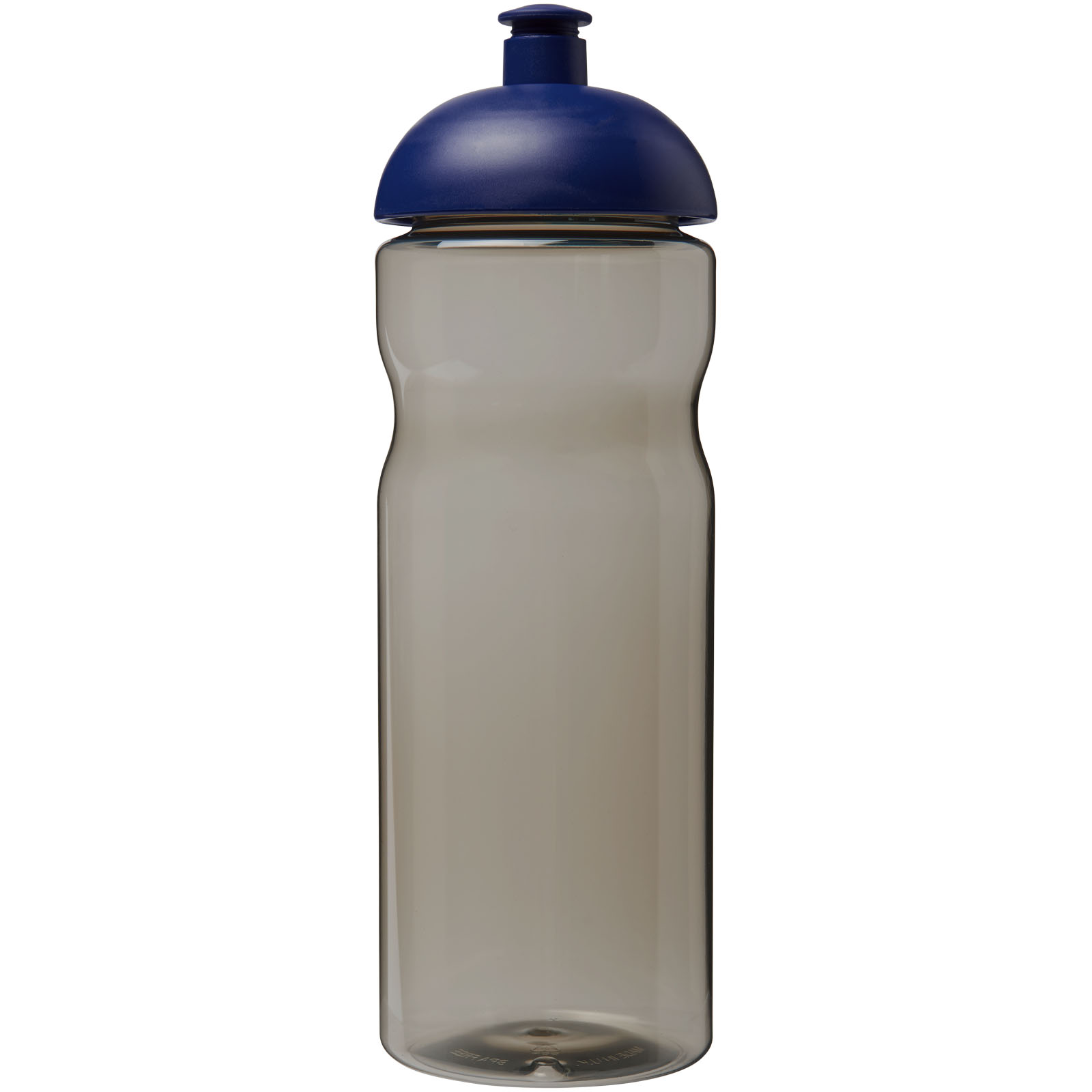 H2O Active® Eco Base 650 ml Sportflasche mit Stülpdeckel kohle, royalblau