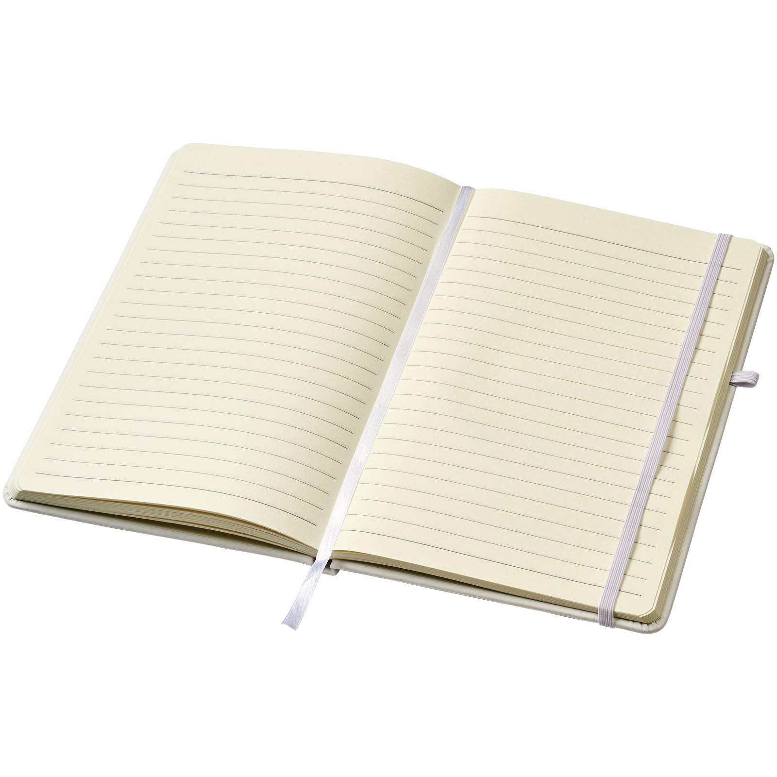 Polar A5 Notizbuch, liniert weiss