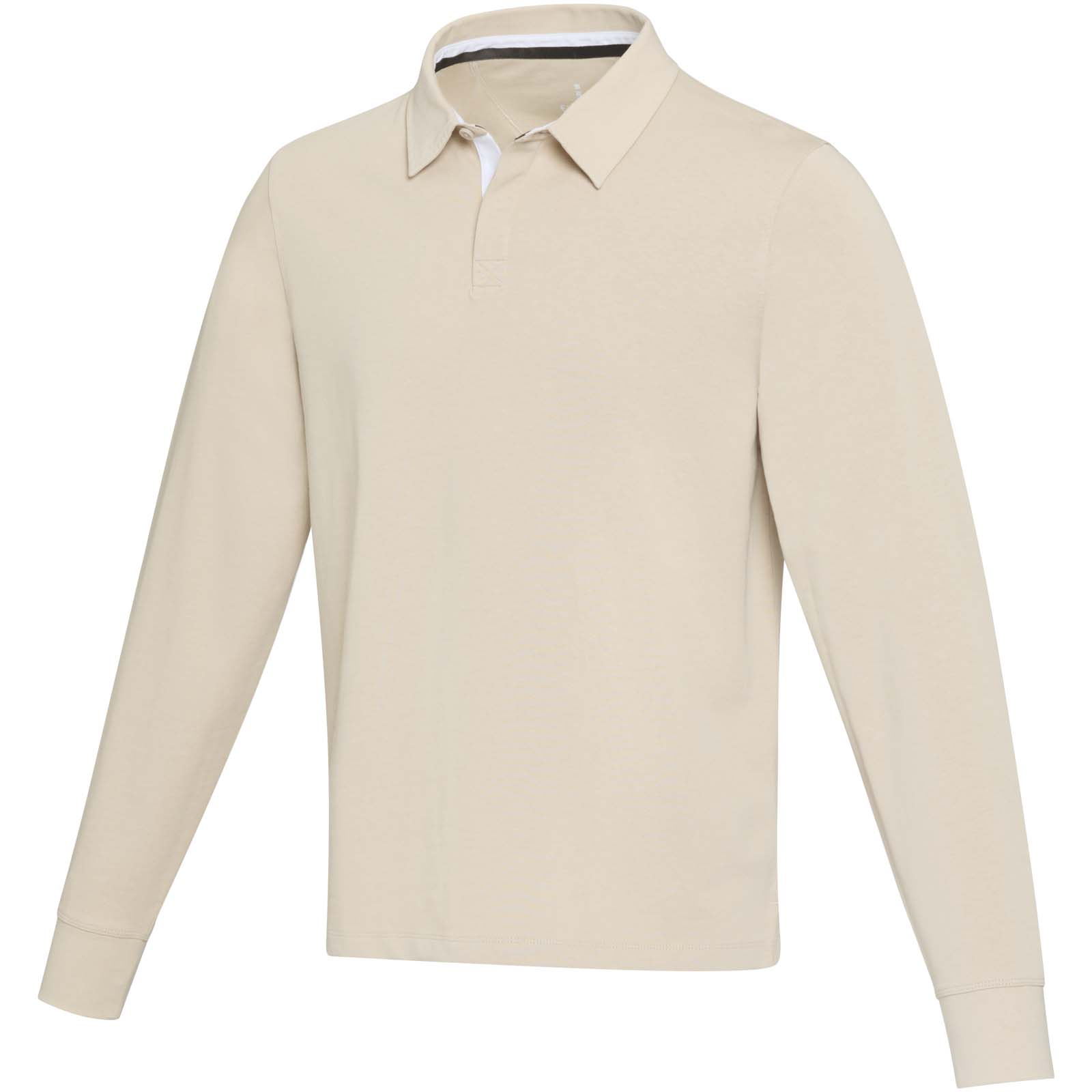 Clyde Rugby Polo Sweatshirt Unisex oatmeal