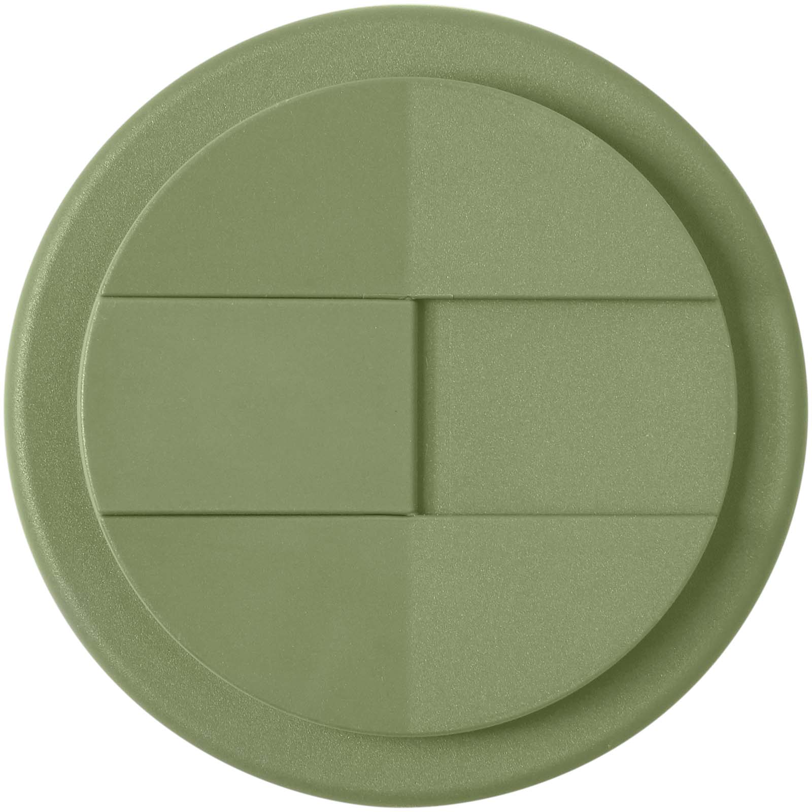 Brite-Americano® POP 350 ml isolierter Trinkbecher mit auslaufsicherem Deckel heather grün