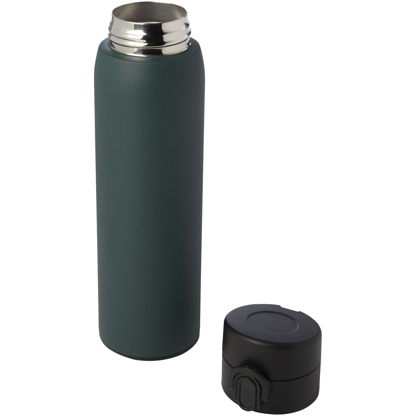 Sika 450 ml RCS-zertifizierte Isolierflasche aus recyceltem Edelstahl waldgrün