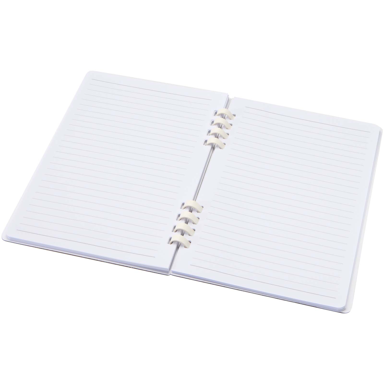 Fil A5 Hardcover RCS recyceltes Spiralnotizbuch weiss