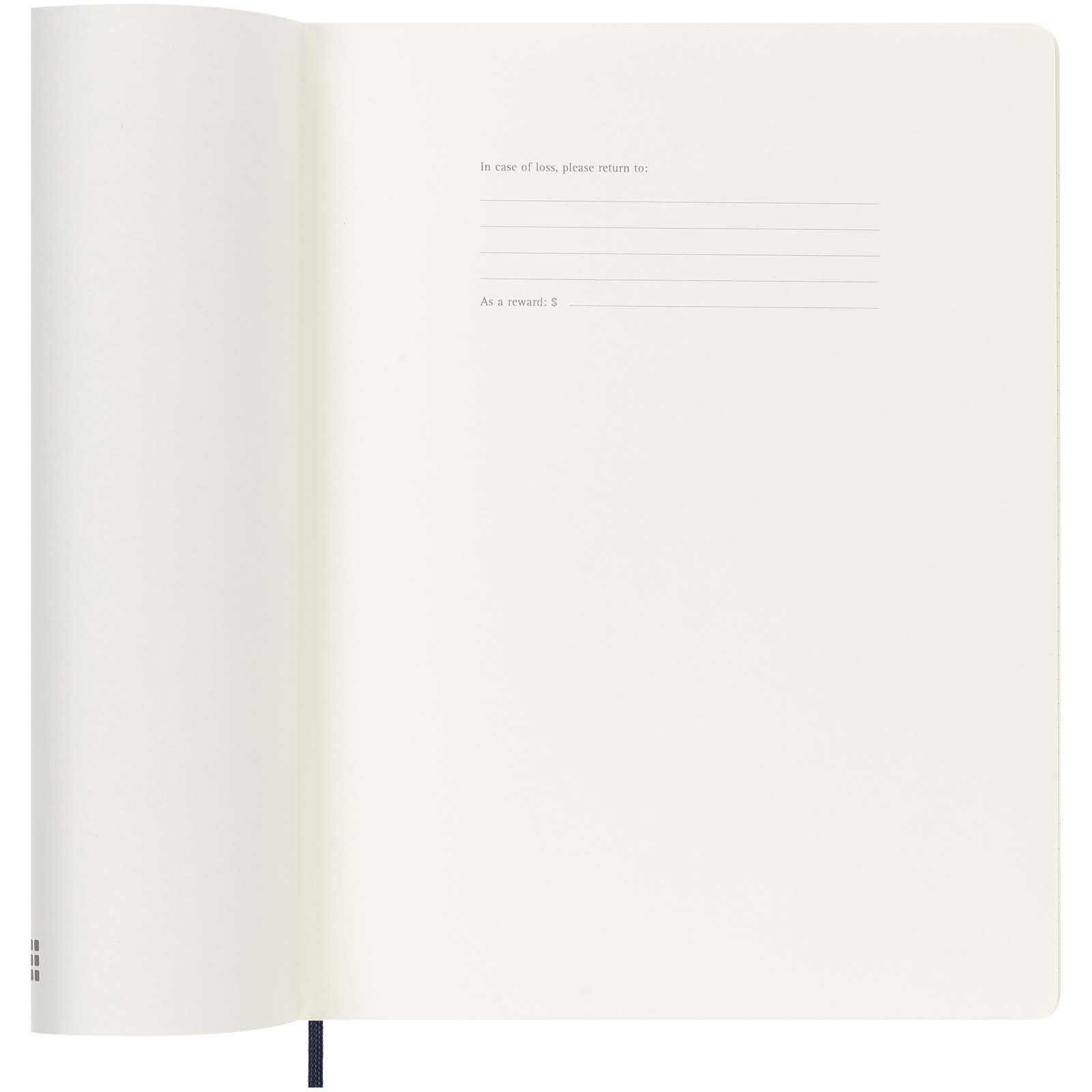 Moleskine Softcover 12 Monate Wochenkalender XL saphir