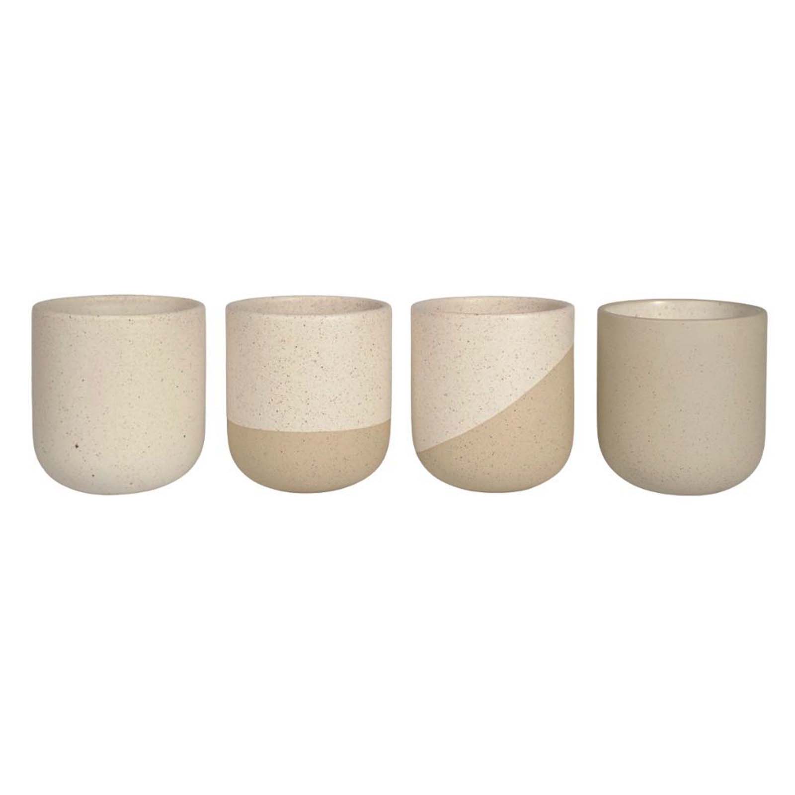 Originalhome Reclay 350 ml Tee- und Matcha-Becher Set weiss