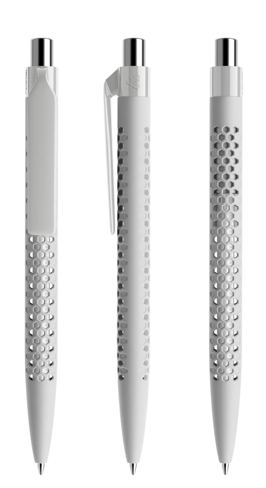 prodir QS40 Soft Touch PRP Push Kugelschreiber, Chrom-Finish