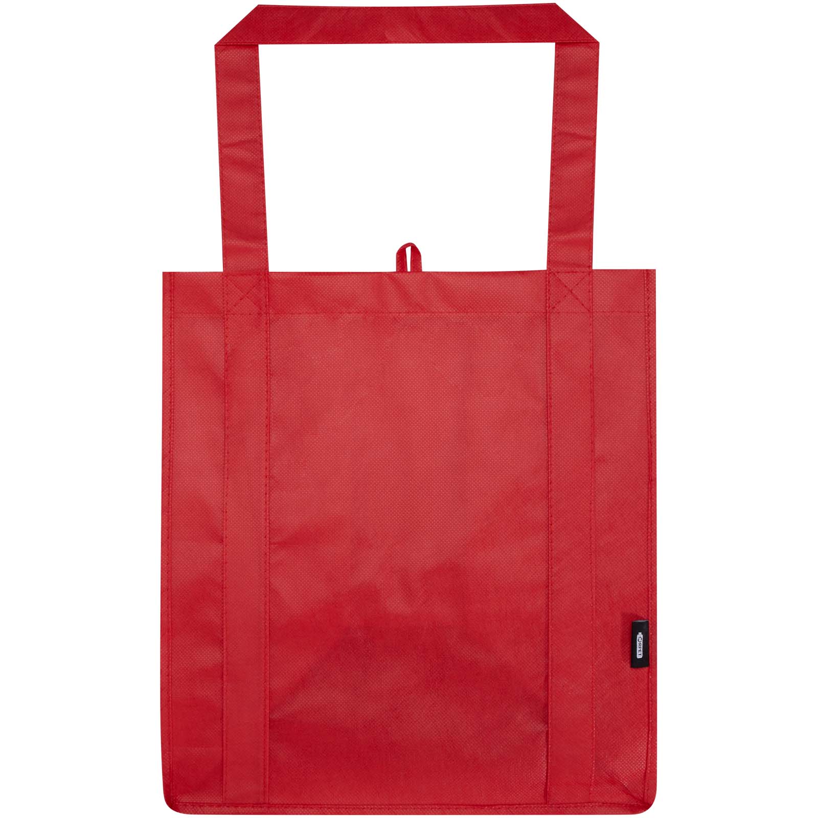 Liberty Tragetasche mit hartem Boden aus recyceltem GRS Non Woven 6 L rot