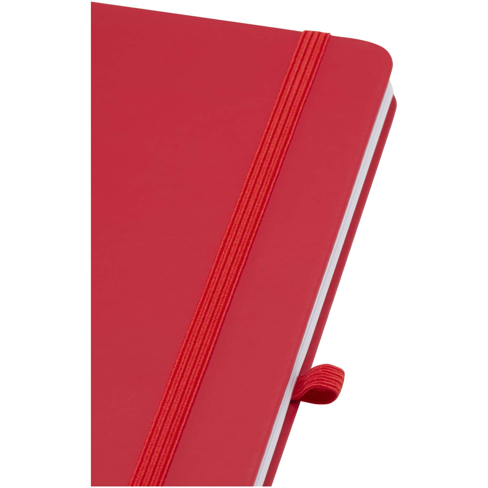 Spectrum A5 Notizbuch mit Hardcover aus recyceltem Material rot