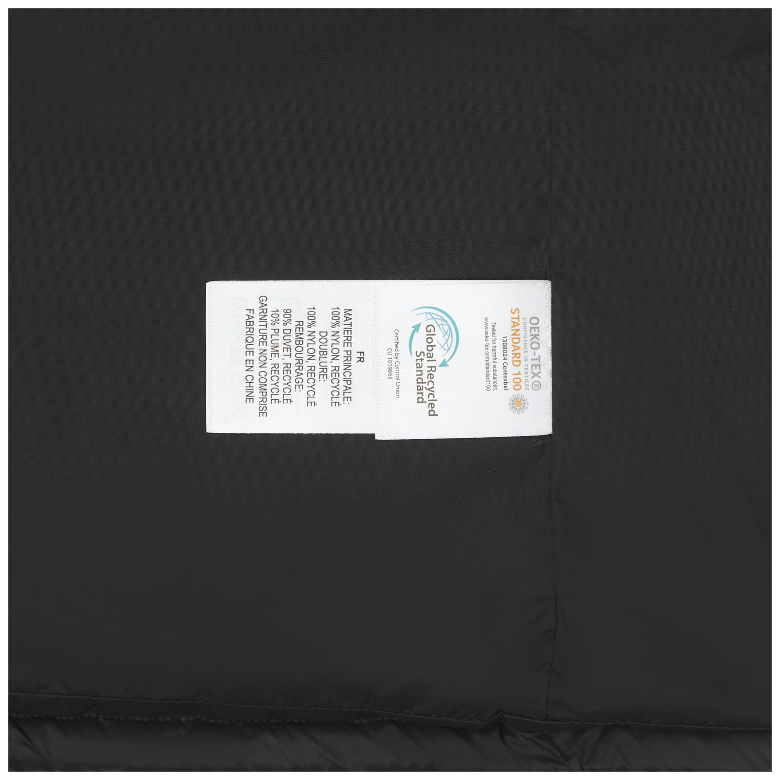 Petalite GRS isolierter Daunen-Bodywarmer aus recyceltem Material für Herren schwarz