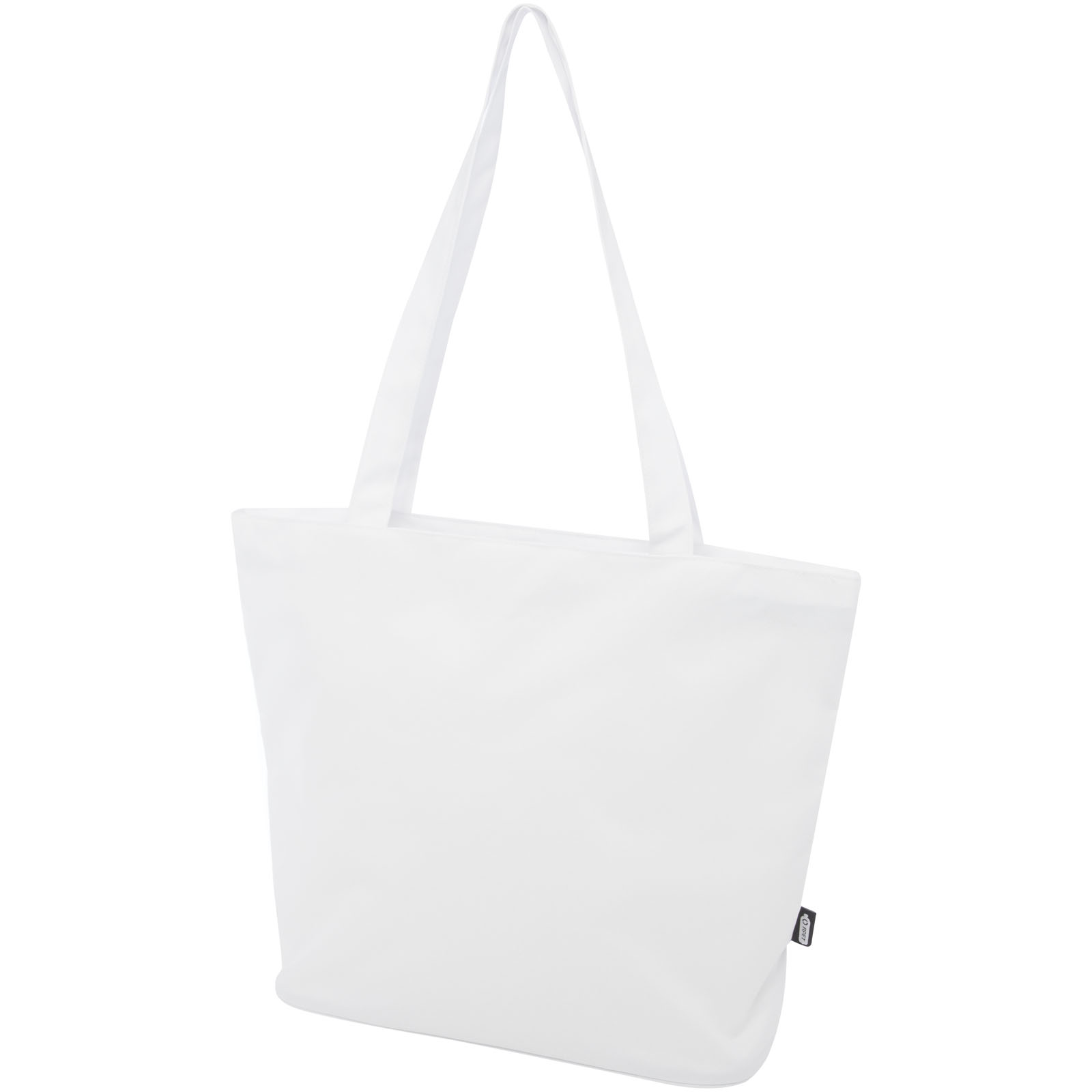 Panama Tragetasche aus GRS Recyclingmaterial 20 L weiss