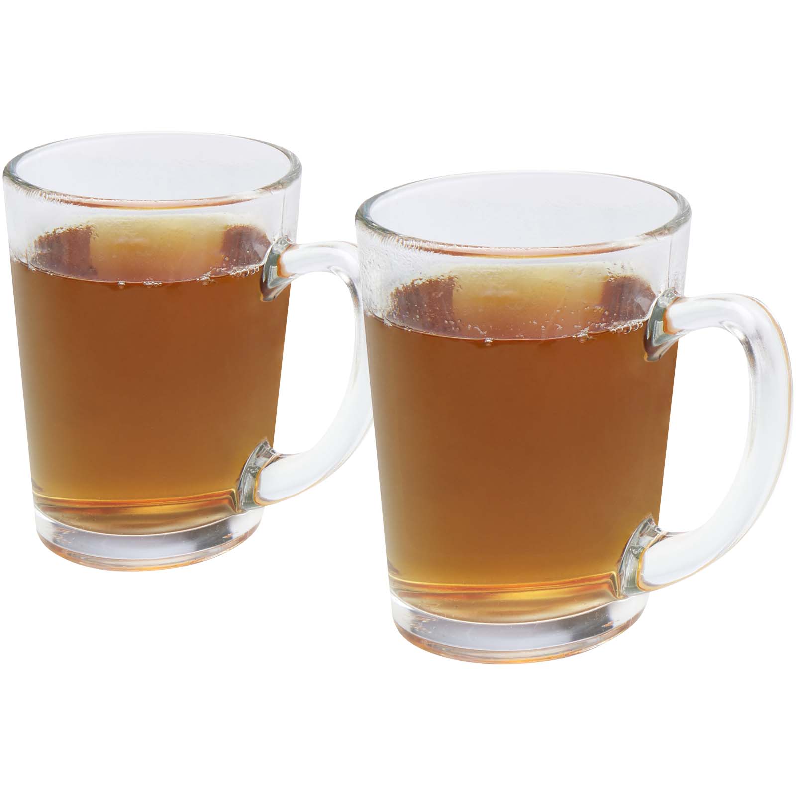 Zeni 2-tlg. Teeglas Set transparent