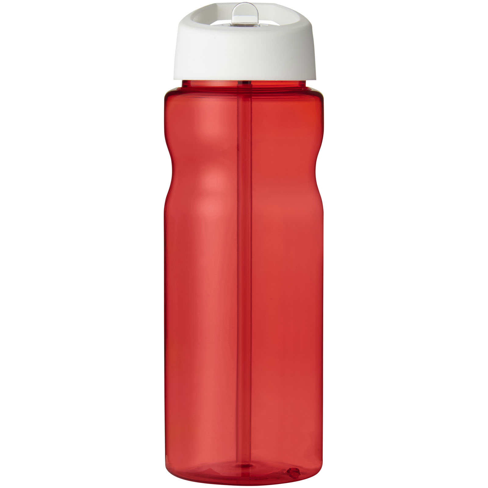 H2O Active® Base Tritan™ 650 ml Sportflasche mit Ausgussdeckel rot, weiss