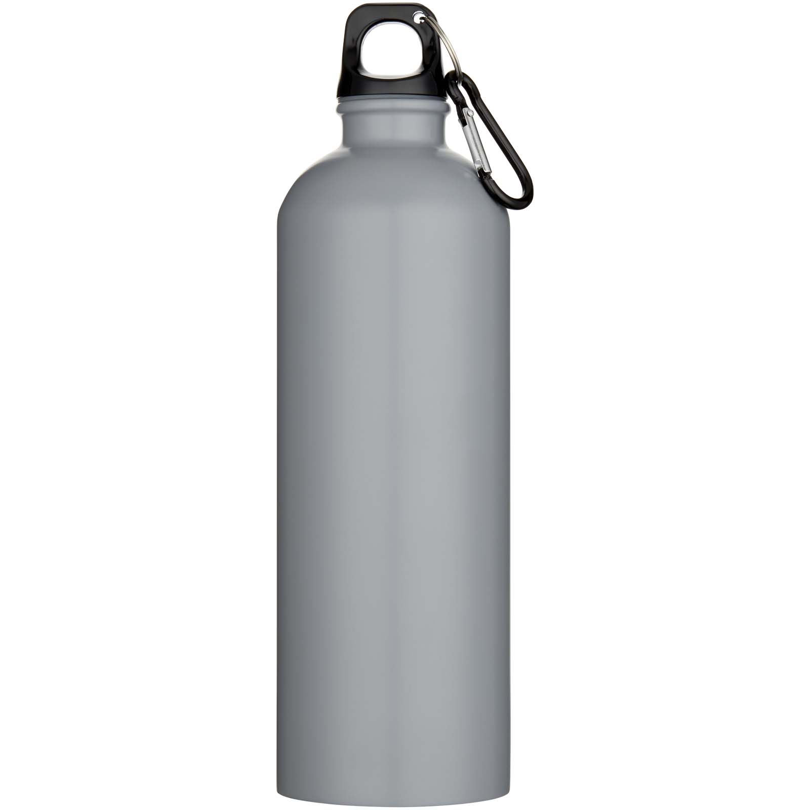 Oregon 750 ml matte RCS-zertifizierte, einwandige Trinkflasche aus recyceltem Edelstahl mit Karabinerhaken grau