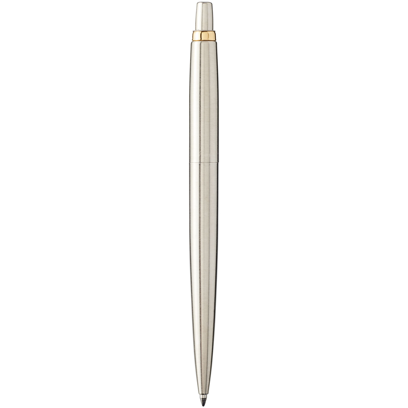 Parker Jotter Edelstahl Kugelschreiber (blaue Mine) edelstahl grau