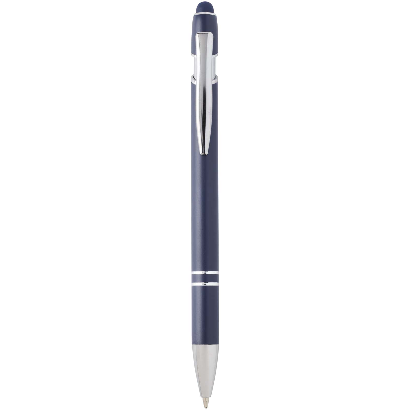 Kish Kugelschreiber mit silbernem Finish (blaue Mine) navy