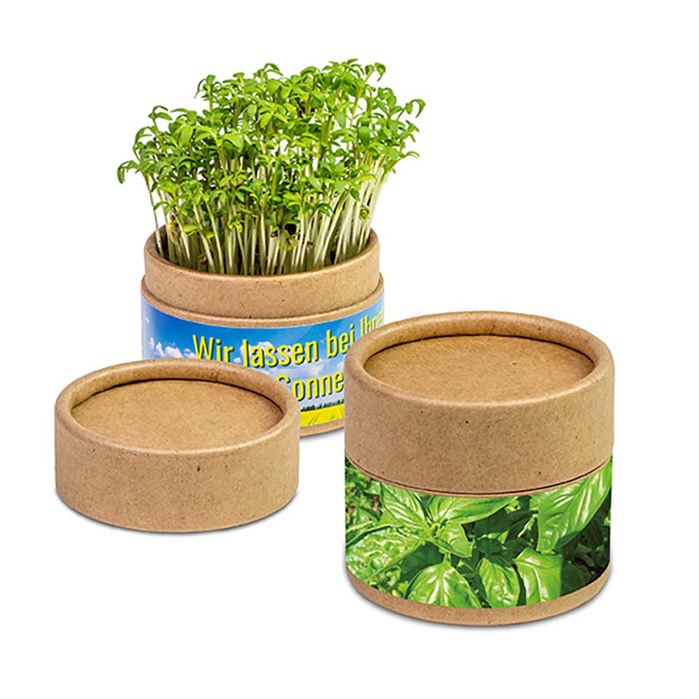 Pflanz-Cup mit Samen - Ostern