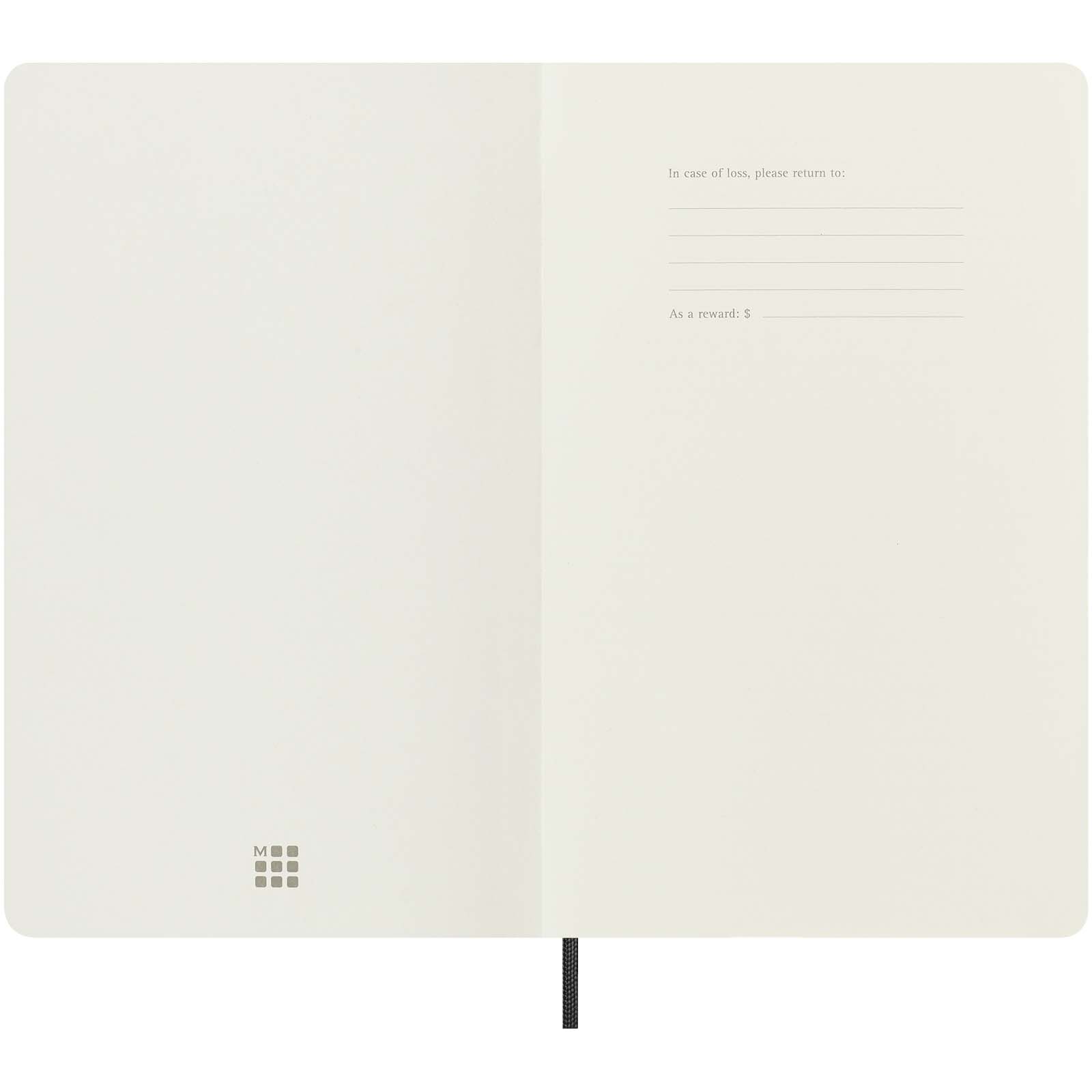 Moleskine 100% VEGEA® Boa Softcover Notizbuch L – liniert schwarz