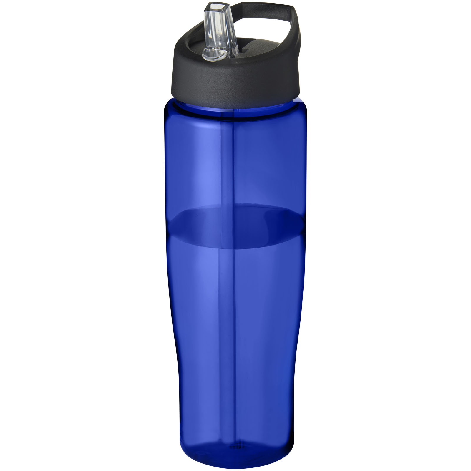 H2O Active® Tempo 700 ml Sportflasche mit Ausgussdeckel blau, schwarz