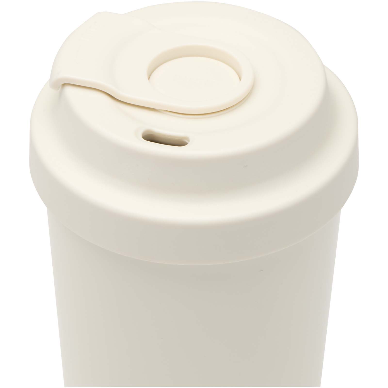 Hampton 480 ml RCS vakuumisolierter One-Touch Becher aus recyceltem Edelstahl creme