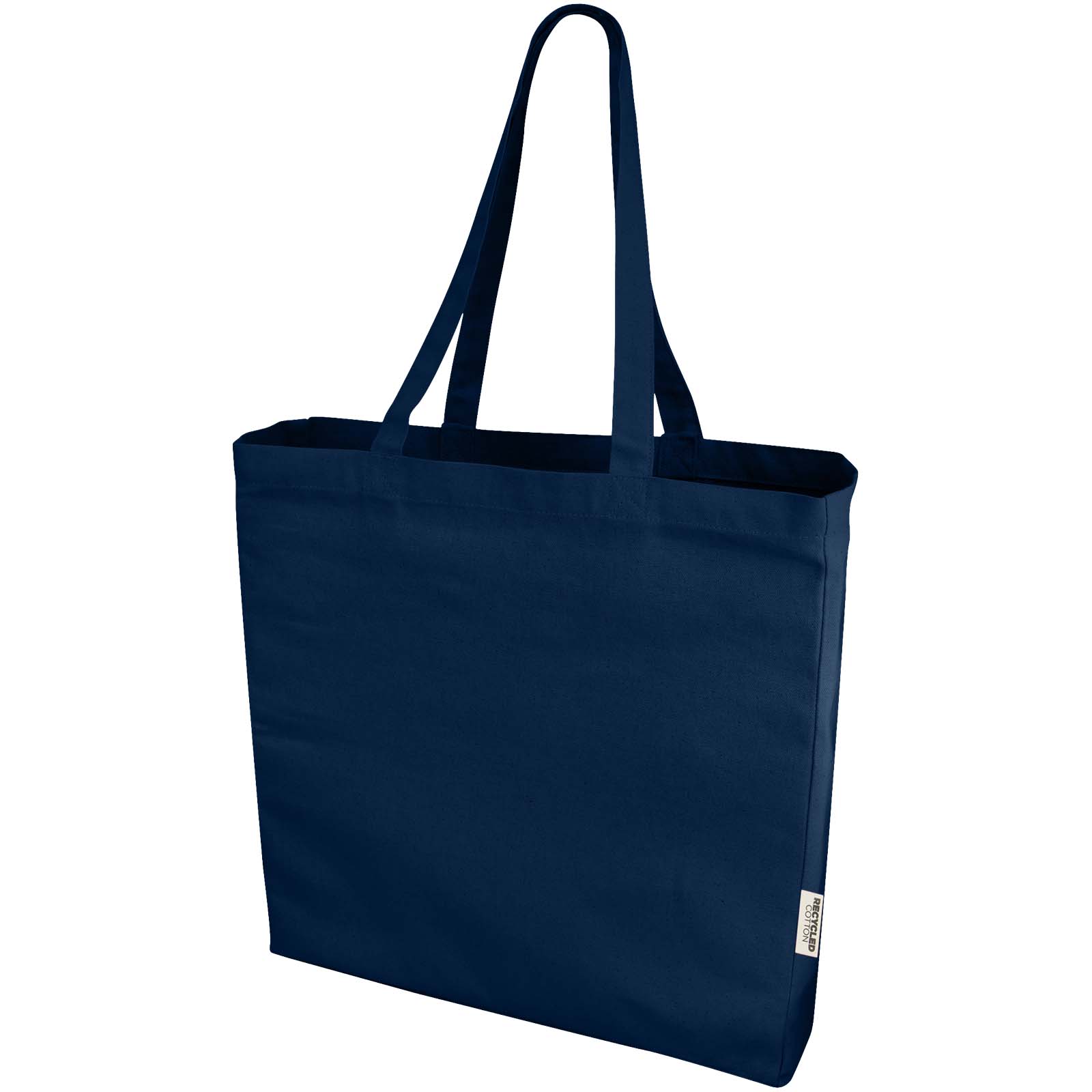Odessa 220 g/m² GRS recycelte Baumwoll Tragetasche 13L navy