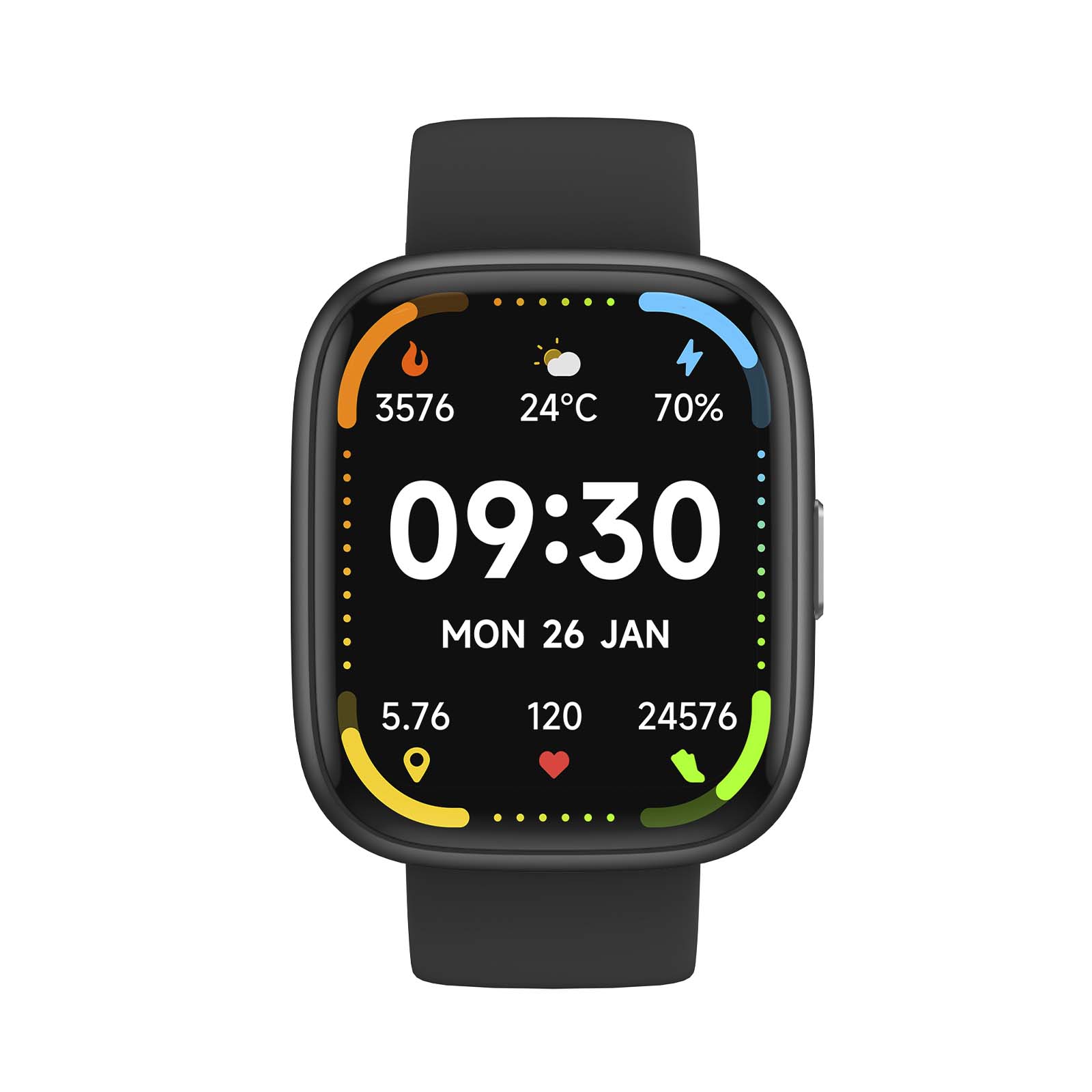Prixton Alexa SWB29 Smartwatch schwarz