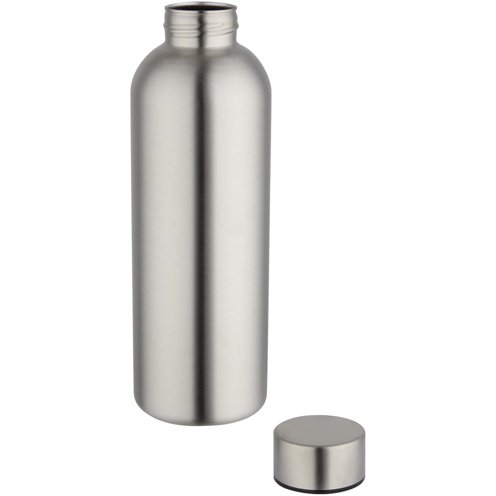 Spring 750 ml RCS-zertifizierte einwandige Trinkflasche aus recyceltem Edelstahl edelstahl grau