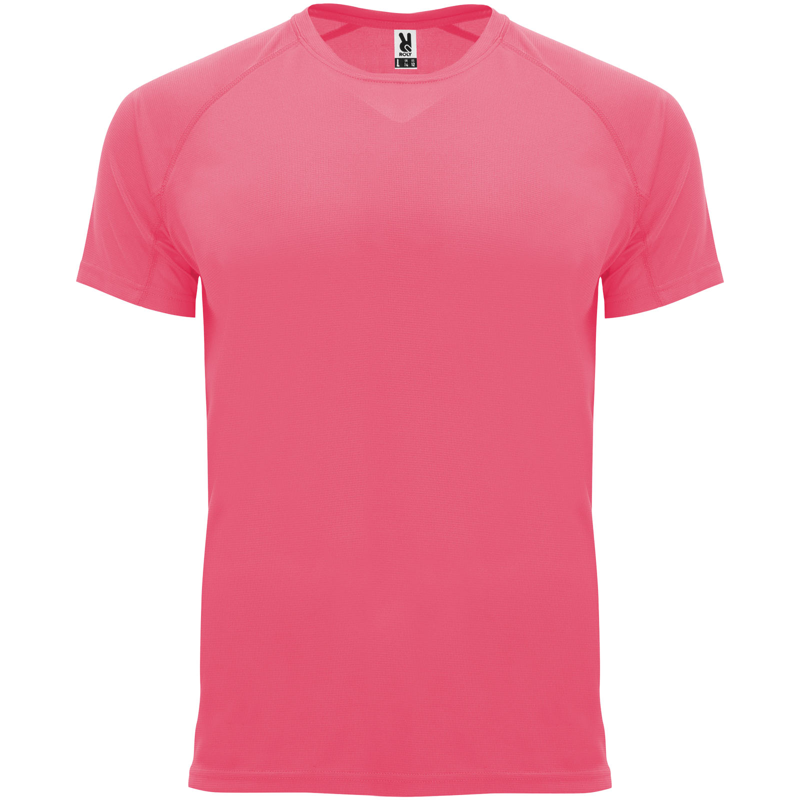 Bahrain 135 g/m² Sport T-Shirt für Kinder fluor-ladypink