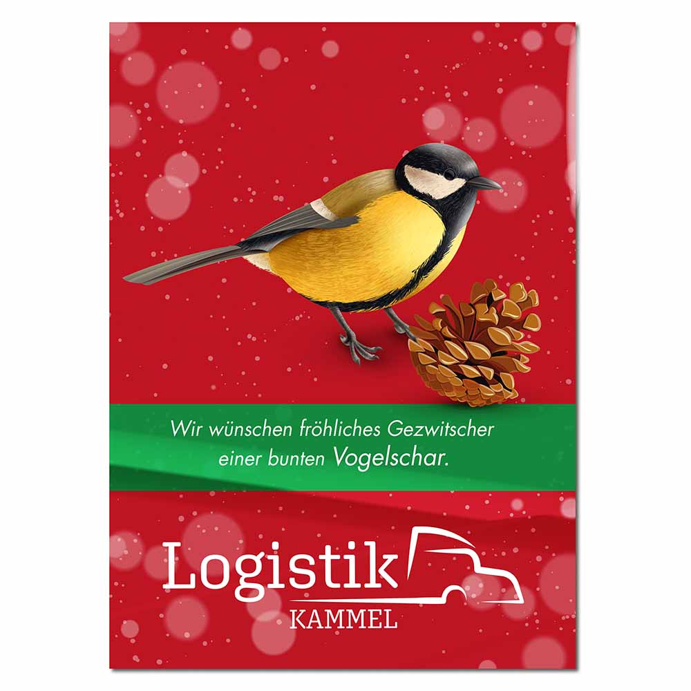 Vogelfutter-Tütchen - Weihnachten - Individuell