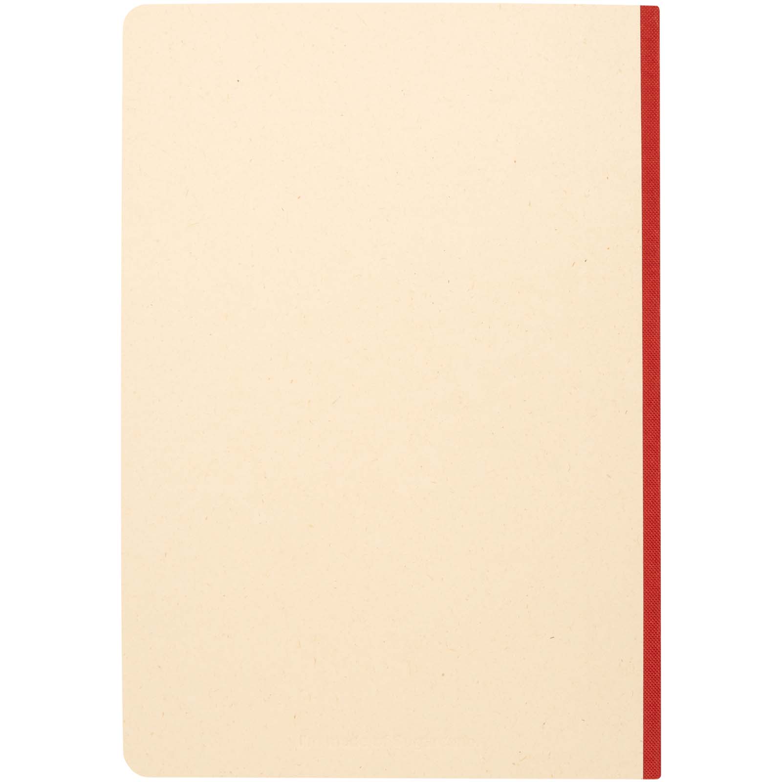 Liliana A5 Zuckerrohr und RPET Softcover Notizbuch ziegelstein