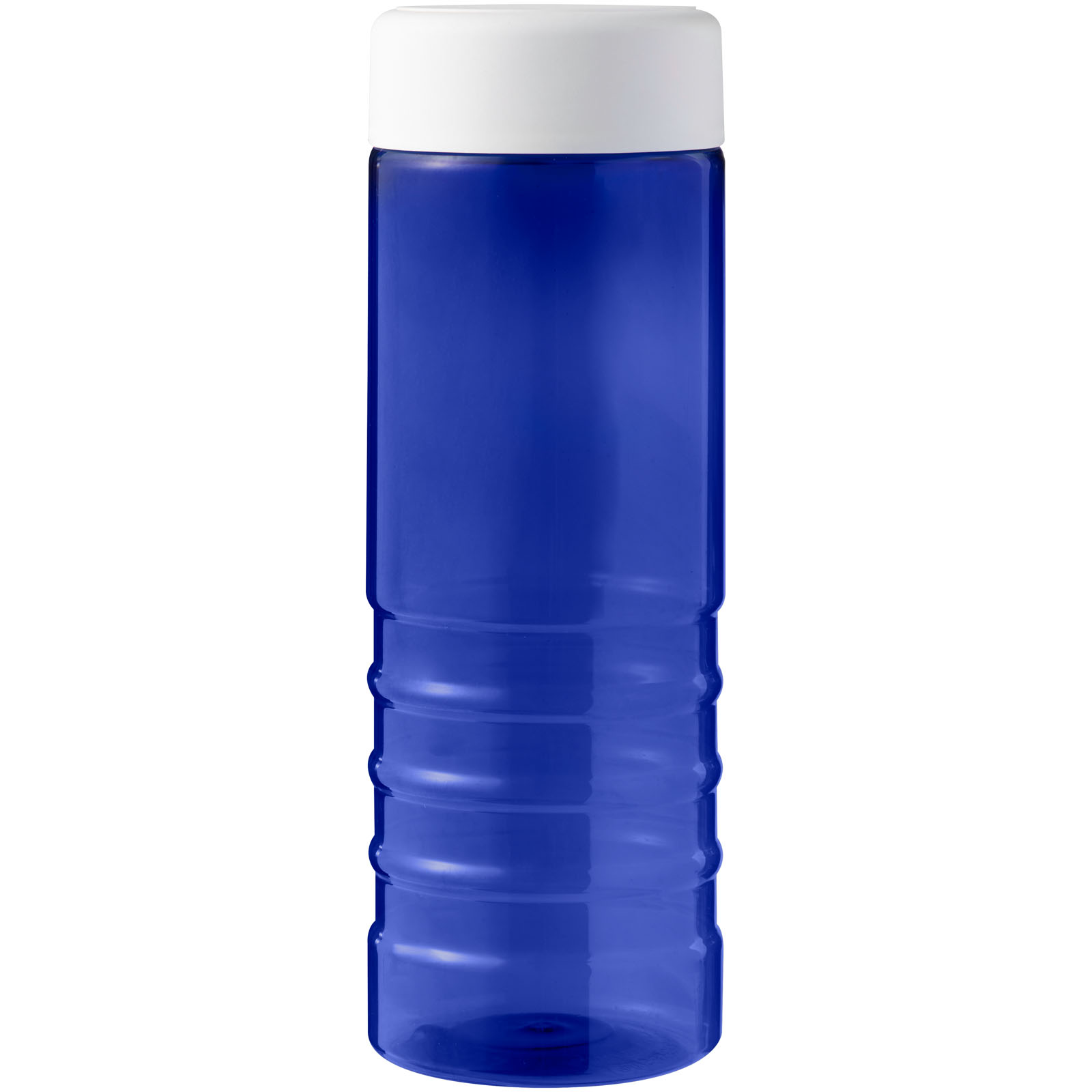 H2O Active® Eco Treble 750 ml Sportflasche mit Drehdeckel blau, weiss