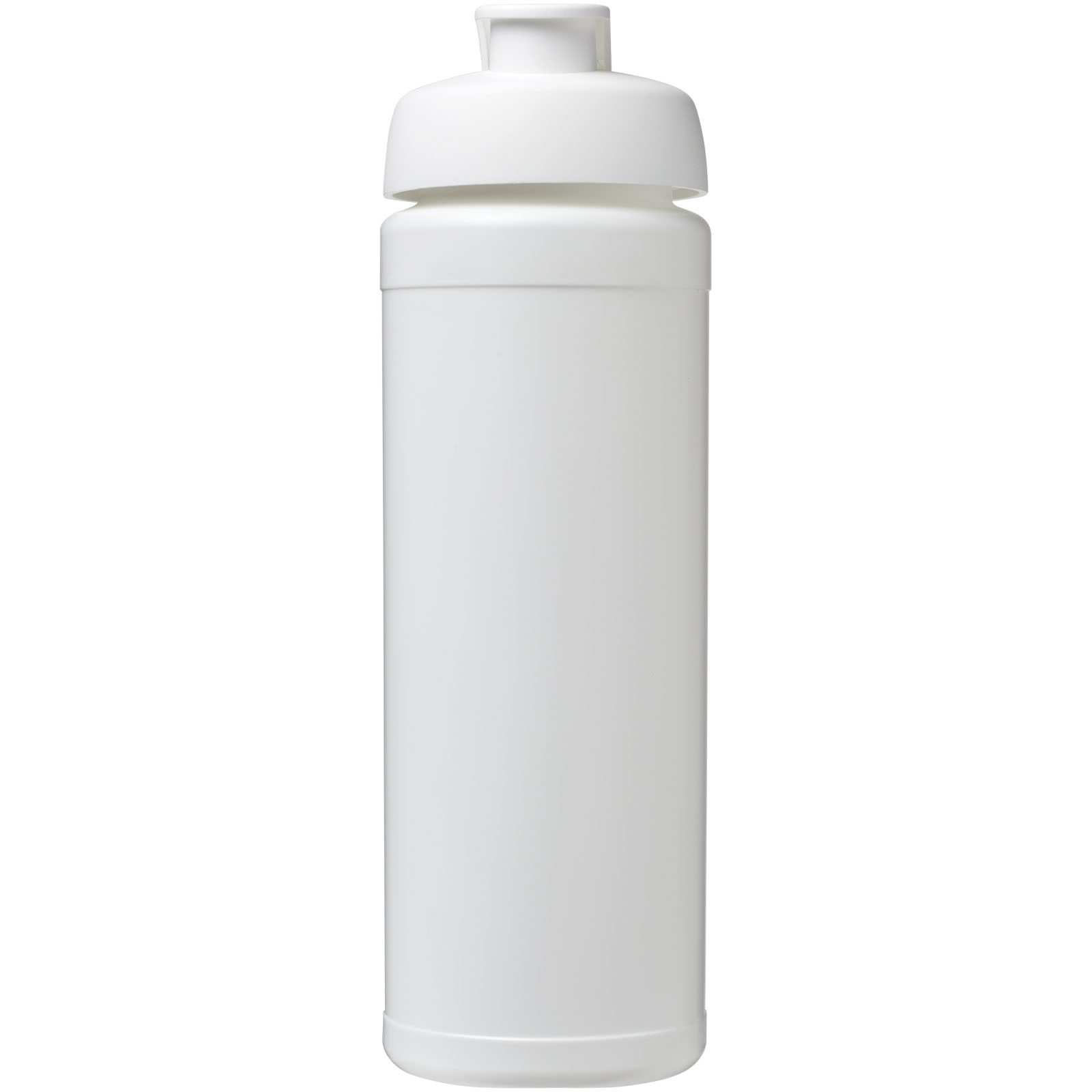 Baseline® Plus grip 750 ml Sportflasche mit Klappdeckel weiss