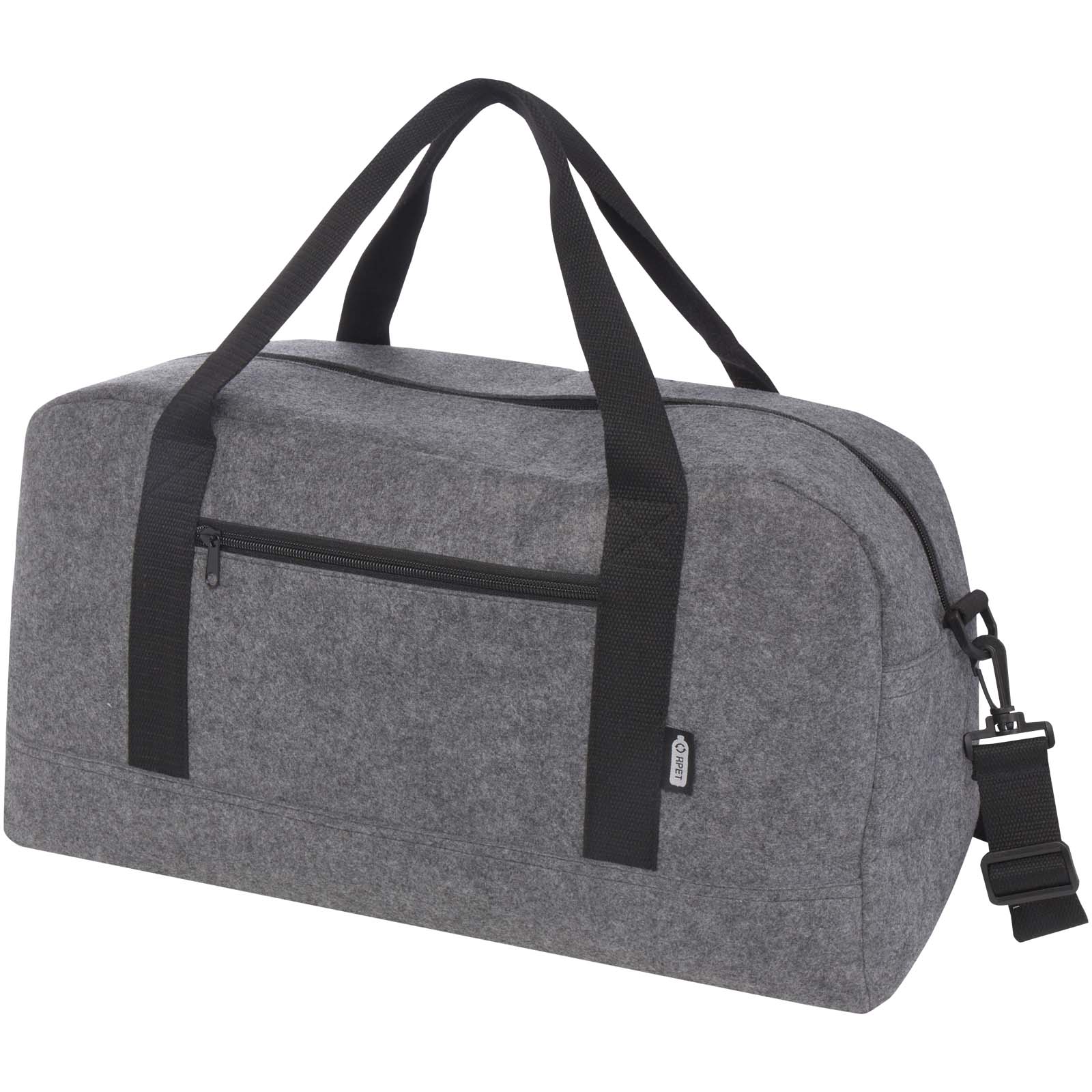 Felta Reisetasche aus recyceltem GRS-Material 35 L mittelgrau