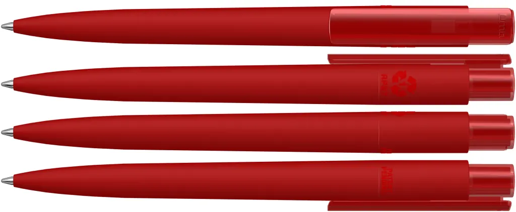 RECYCLED PET PEN PRO K transparent GUM Druckkugelschreiber