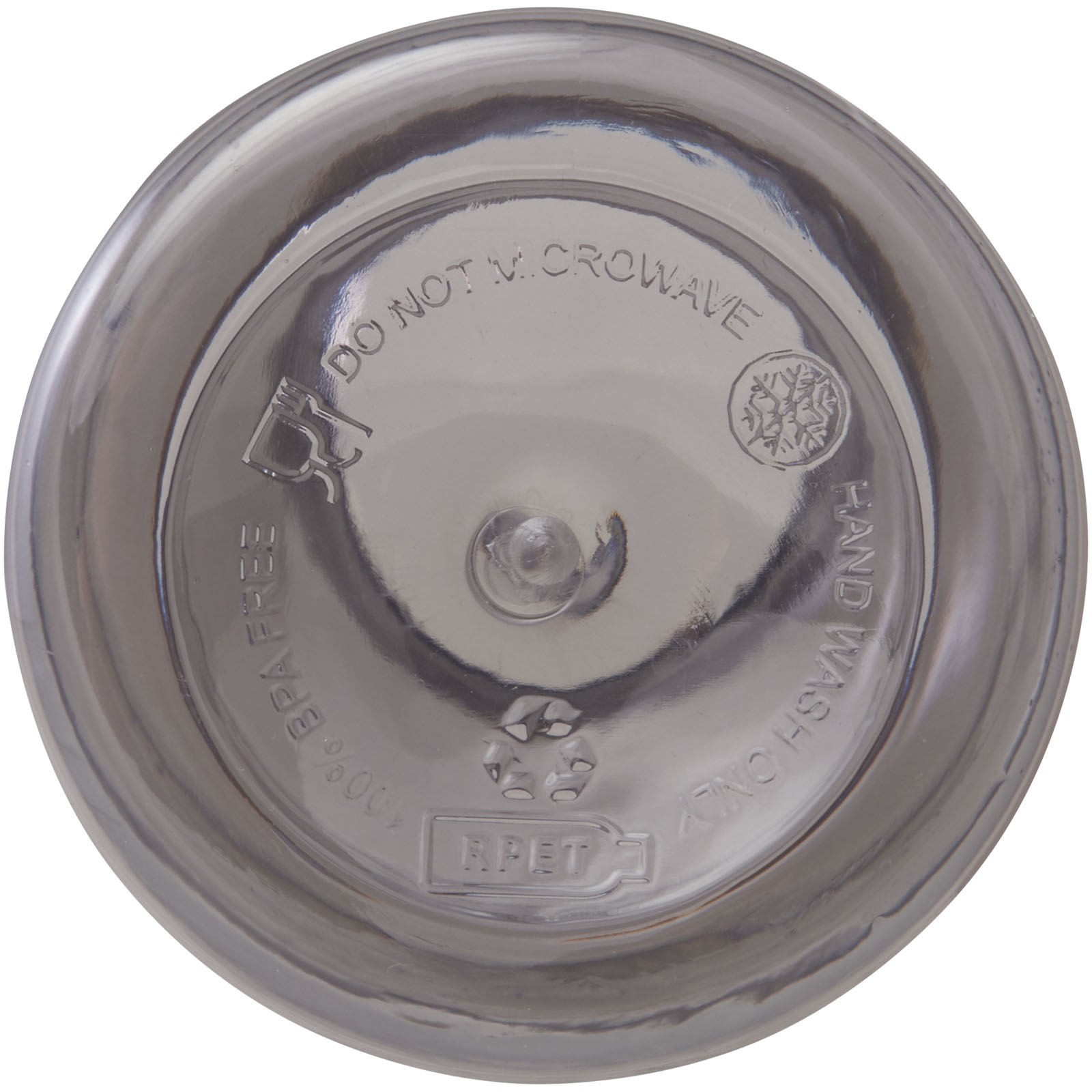 Oregon 400 ml RCS-zertifizierte Trinkflasche aus recyceltem Kunststoff mit Karabiner schwarz
