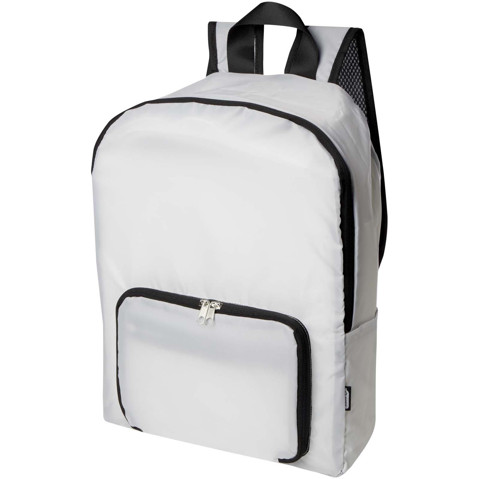EcoFold faltbarer RPET Rucksack 15 L weiss
