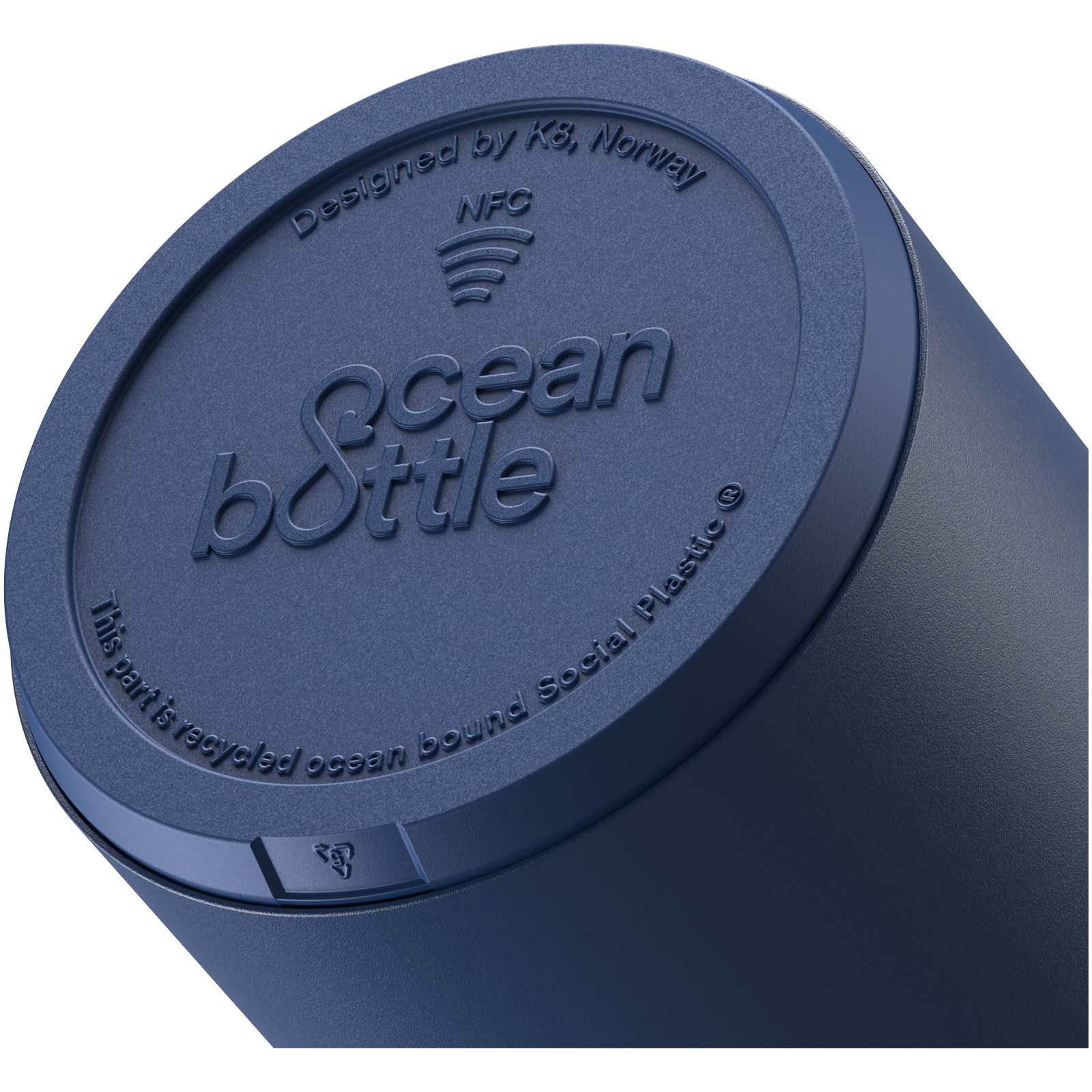 Ocean Bottle 750 ml vakuumisolierte Flasche Ozeanblau