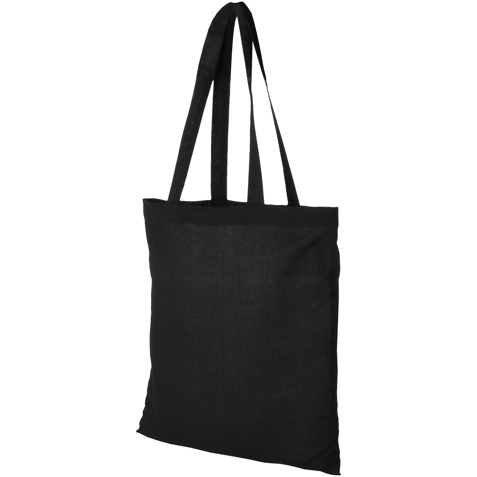 Peru 180 g/m² Baumwoll Tragetasche 7L schwarz