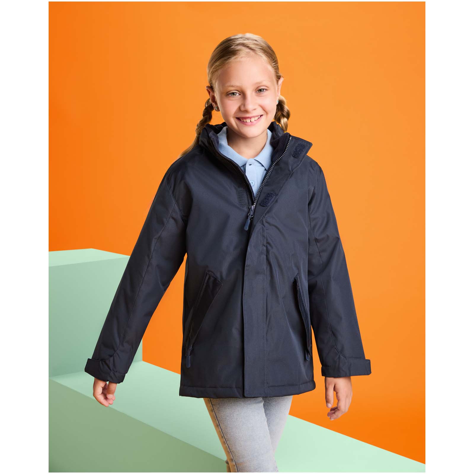 America wattierter Parka für Kinder