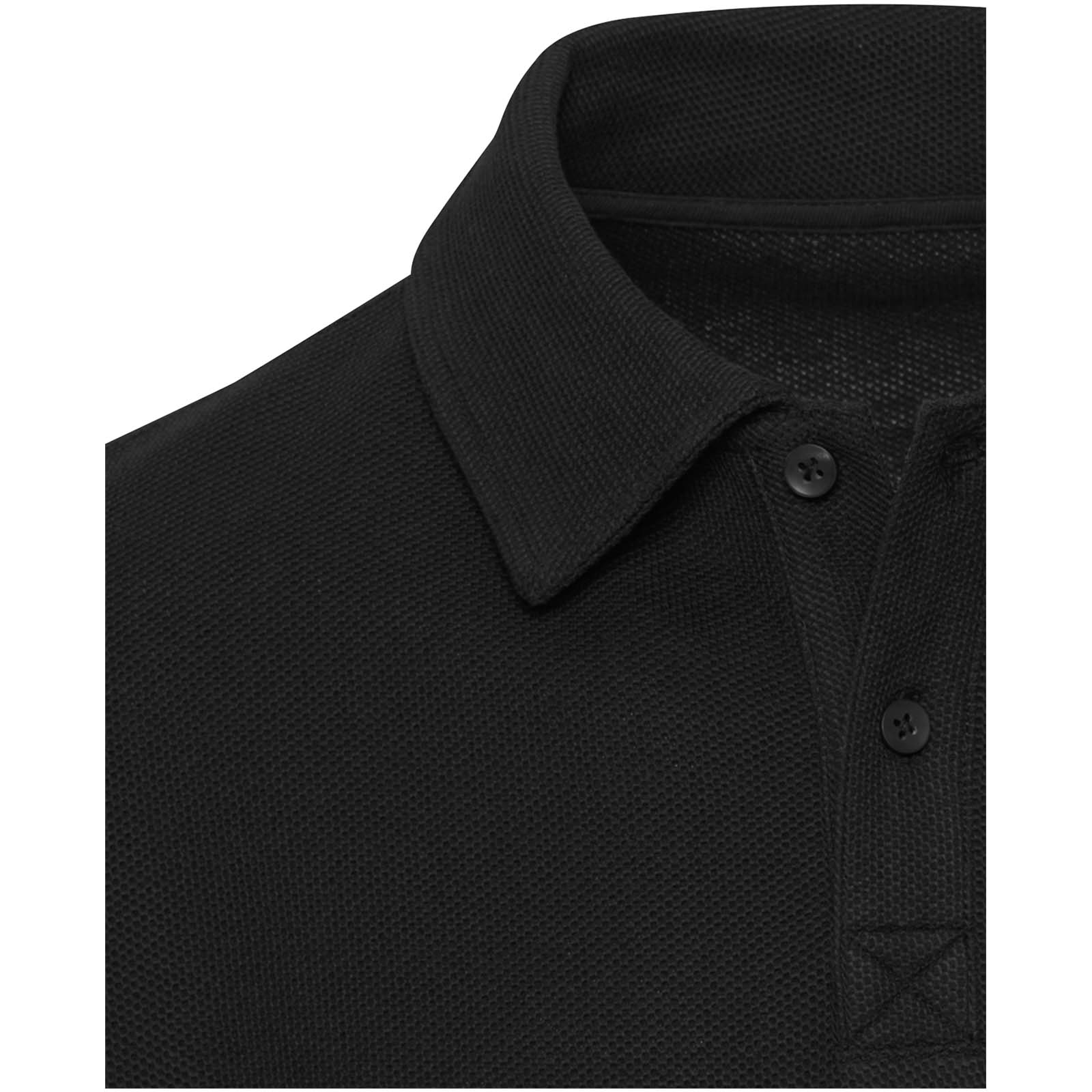 Apollo 245 g/m² Langarm Poloshirt Unisex schwarz