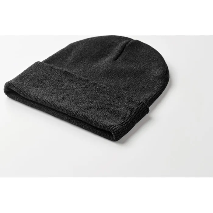 Beanie mit Bündchen