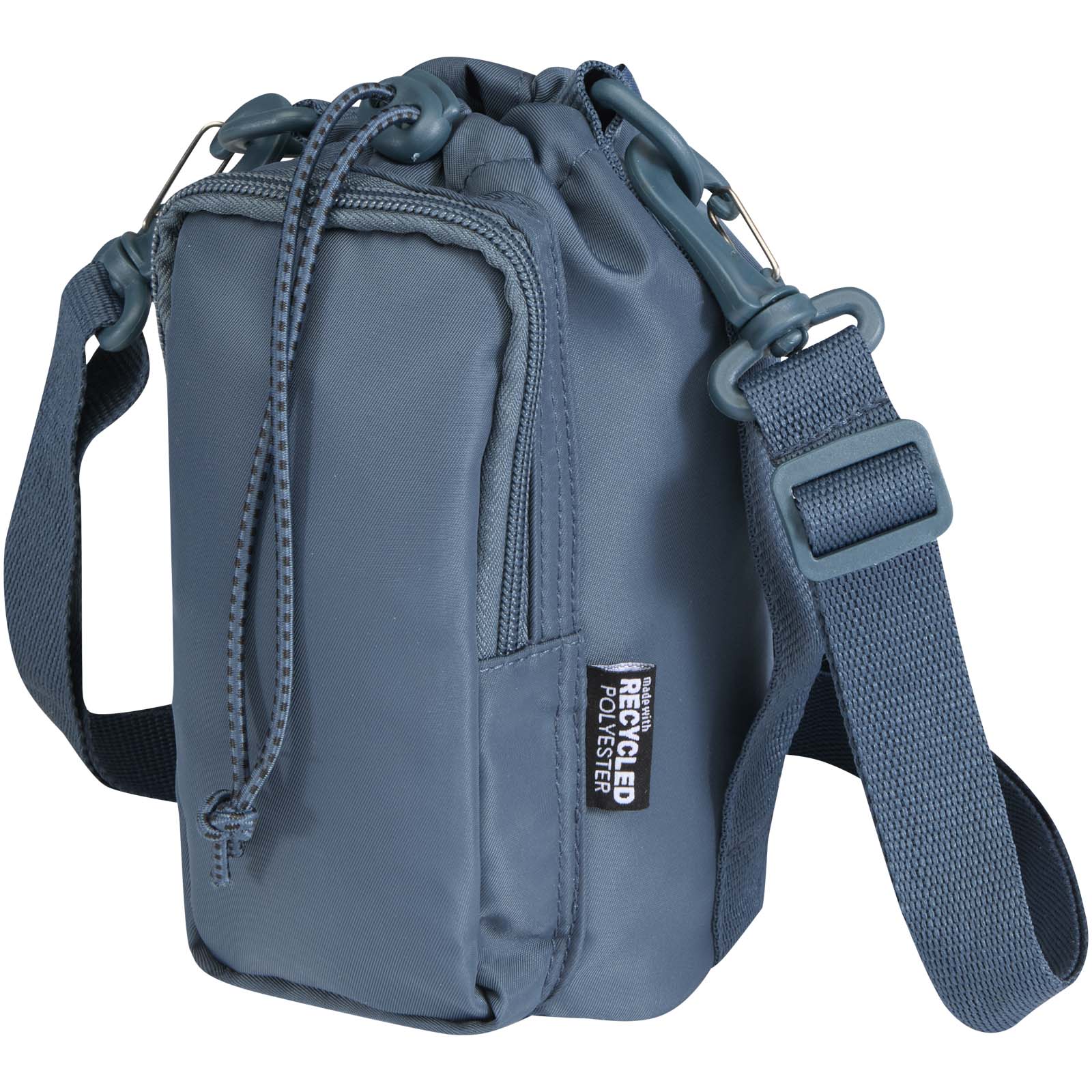 Trip Aware™ Recycelte Reisetasche für Flaschen 2 L hale blau