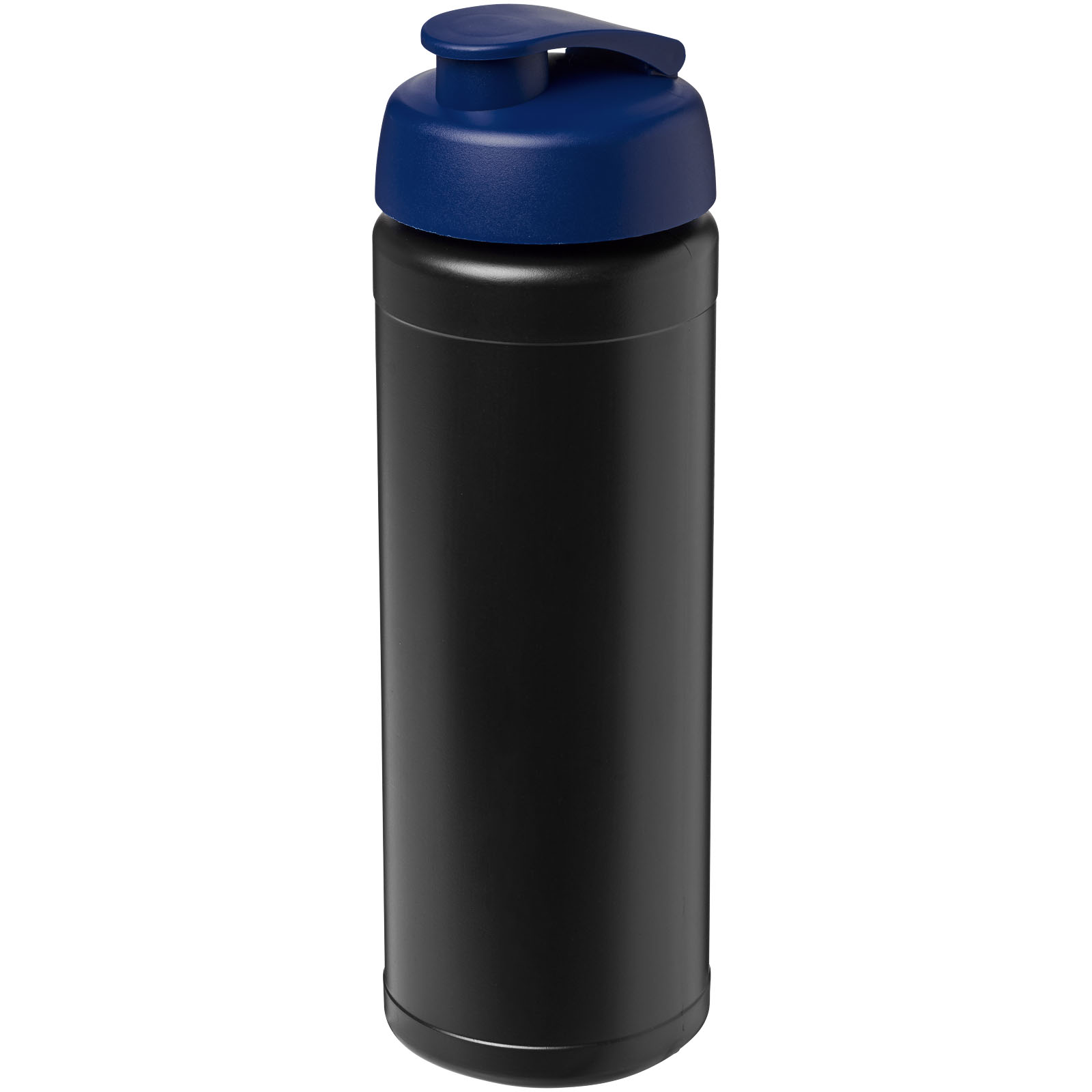 Baseline® Plus 750 ml Flasche mit Klappdeckel schwarz, blau